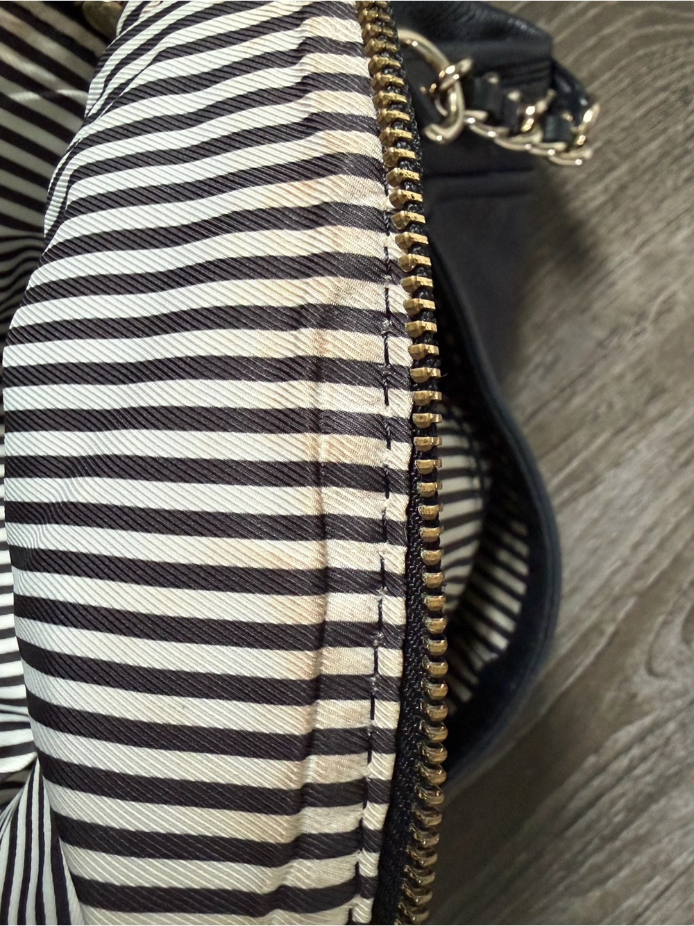 Kate Spade Black Leather Shoulder Hobo Bag - Picture 7 of 7